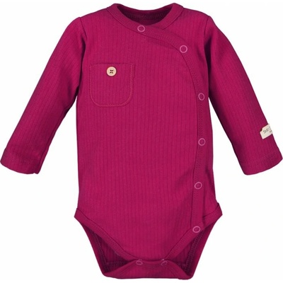 Eevi Body rozopínacie s vreckom SIMPLY COMFY bordó