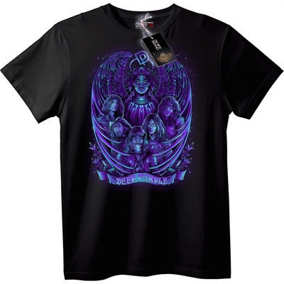 NOONEBRAND Тениска Deep Purple група - 4XL, Black