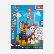 Trefl deskové Paw Patrol/Tlapková patrola na stopě 25 dílků