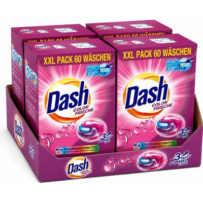 Dash Color Frische prací kapsle 4 x 60 PD
