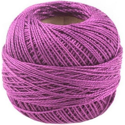 Prima-obchod Vyšívací příze Perlovka Niťárna, barva 4342 Dusty Lavender