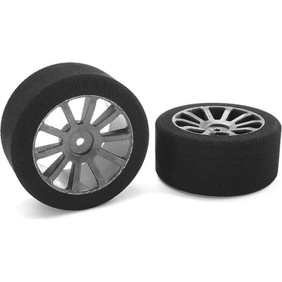 Team Corally Attack MECHOVÁ GUMA 1/10 GP 37 shore 30 mm ZADNÍ Carbon disk 2 ks