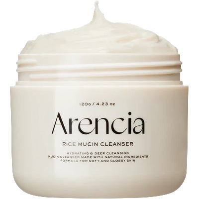 Arencia Rice Mucin Cleanser - Изсветляваща хидратираща почистваща маска за лице 120г