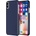 Incipio Feather Case - тънък поликарбонатов кейс за iPhone XS, iPhone X (тъмносин)