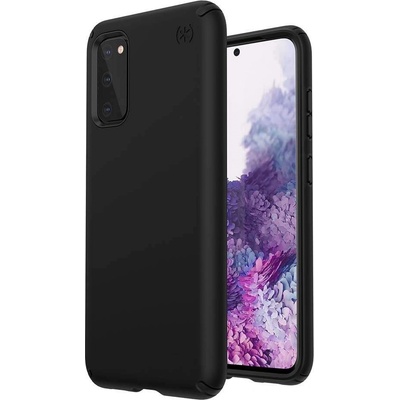 Speck Presidio Pro Case - удароустойчив хибриден кейс за Samsung Galaxy S20 (черен)