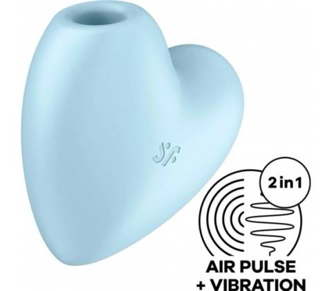 Satisfyer Cutie Heart modrý