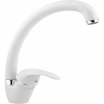 Alveus Кухненски смесител Alveus GM 230 едноръкохватков матово бял (1123739)