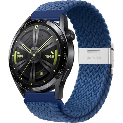 BStrap Elastic Nylon 2 remienok na Xiaomi Amazfit GTR 2 / GTR 47mm, cold blue SSG027C0406