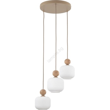 TK Lighting Люстра на кабел BALLO 3xE14/10W/230V бежова (TK11050)
