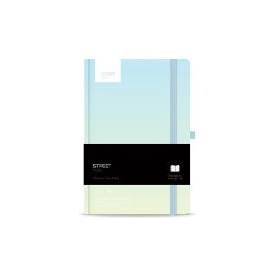 STREET Бележник с ластик Love А5 96л твърда корица