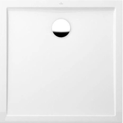Villeroy & Boch sprchová vanička Futurion Flat 900x900x17mm, Alpin - UDQ0900FFL1V-01