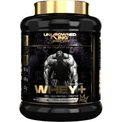 UnKrowned King by Kevin Levrone Whey+ Protein | with WPC, Egg Protein & Creatine [2000 грама] Бисквити с крем