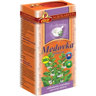 Agrokarpaty čaj medovka lekárska Bio 20 x 2 g
