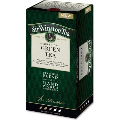 Sir Winston Tea Čaj Superior Green Tea 20 x 1,75 g