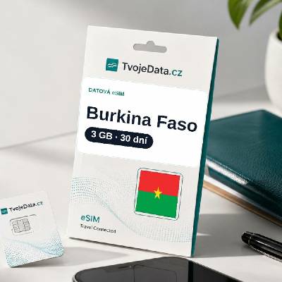 eSIM Burkina Faso 3 GB / 29 dní