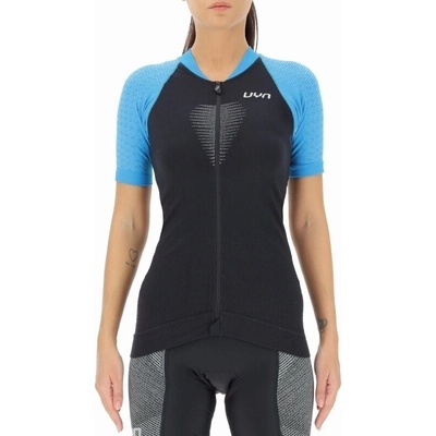 UYN Granfondo OW Biking Shirt krátký rukáv Blackboard/Danube Blue dámský