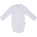 Bio Baby Боди с дълъг ръкав Bio Baby - Органичен памук, 74 cm, 6-9 месеца (97220134) - baby
