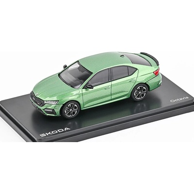 Abrex ŠKODA OCTAVIA IV RS SEDAN 2020 Zelená Cosmic Metalíza 1:43