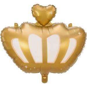 Party Deco Фолиев Балон "Корона", 52x42 см (FB104)