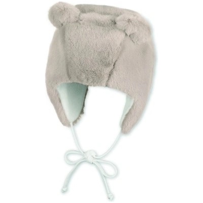 Sterntaler čepička Inka baby dívčí s oušky béžová plyš 4402043