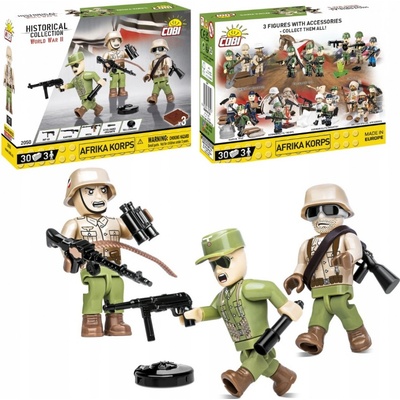 COBI 2050 Figurky vojáků Německá armáda Afrikakorps