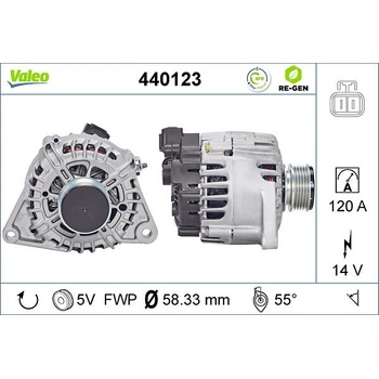 generátor VALEO 440123