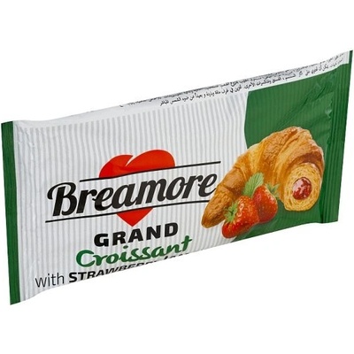 Breamore Croissant plnený jahodovým džemom 80 g