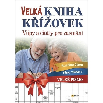 Velká kniha křížovek - Vtipy a citáty pro zasmání