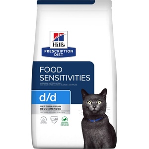 HILL'S Hill s Prescription Diet d/d Алергия и грижа за кожата за котки с патица 1, 5 кг
