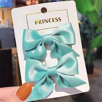 HARAHU Щипки за коса Панделка - Зелена kp38394 (38394)