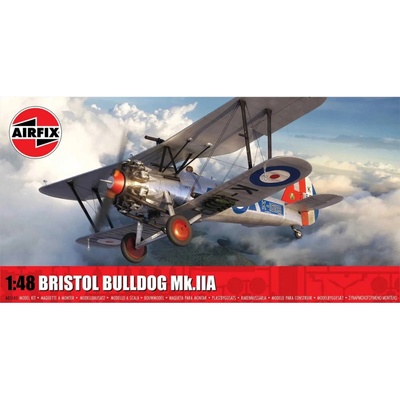 Bristol Airfix Classic Kit lietadlo A05145 Bulldog Mk.IIA 1:48