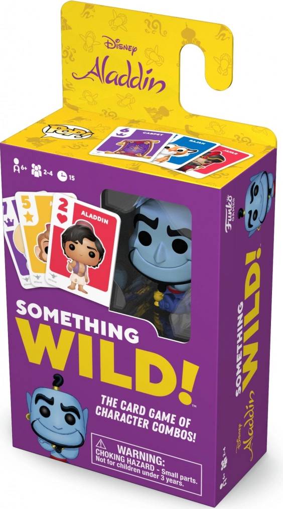 Funko Something Wild Kartenspiel – Aladdin Edition Mit Sammelfiguren & Charakterkarten