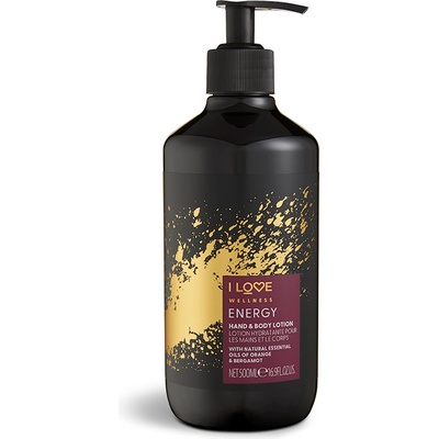 I love Wellness Energy Hand & Body Lotion 500 ml
