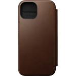 Nomad Калъф Nomad - Modern Leather Folio, iPhone 15, кафяв (NM01623885)