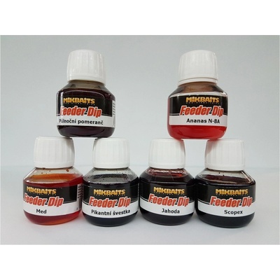 Mikbaits Dip Feeder Pikantná slivka 50 ml
