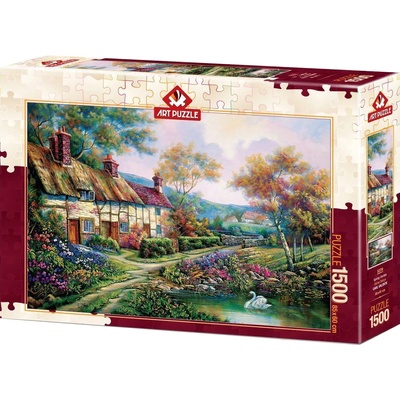 Art Puzzle Пъзел Art Puzzle от 1500 части - Пролетна градина, Карл Валенте (5379)