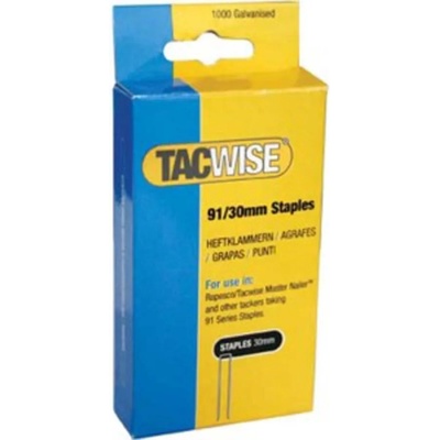 TACWISE Скоби за такер 91x25 мм, TACWISE 16702, 1000 бр. , за модел S EL191 (16702)
