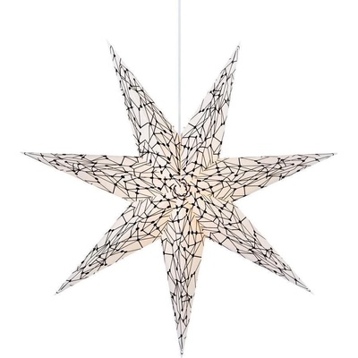 Vianočné osvetlenie Markslöjd 704876 Vianočné dekorácie KARLA 1xE14/25W/230V biela 75 cm 113962