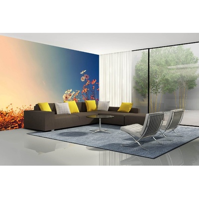 DIMEX ART Самозалепваща се флизелинова фототапета красива цветна поляна 375 x 250 см