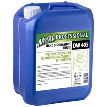 Image 1 of MEDIX professional препарат за ръчно измиване на прибори и съдове - гел 5л. DW 405