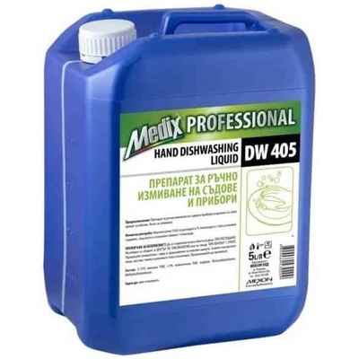 MEDIX professional препарат за ръчно измиване на прибори и съдове - гел 5л. DW 405