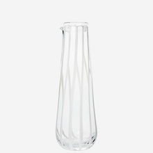 Broste Copenhagen Skleněná karafa na vodu Stripe 800ml