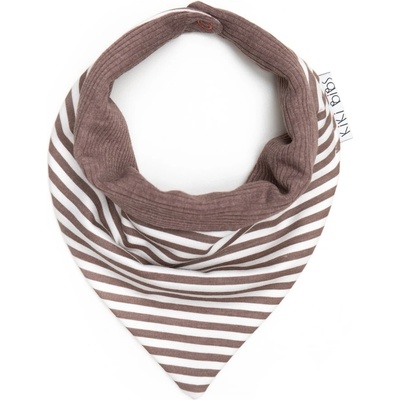 Kiki Bibs Бебешка бандана Kiki Bibs - Chocolate (278)