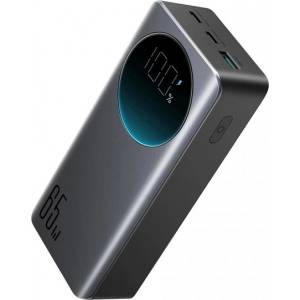 JOYROOM JR-PBF05 PRO аварийно зарядно устройство с USB+2 Type-C изхода, 30000mAh, LED дисплей, ЧЕРНО (JR-PBF05 PRO BLK)