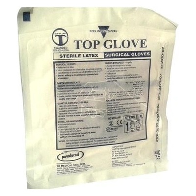 Zarys TOP GLOVE bez pudru 50 párů