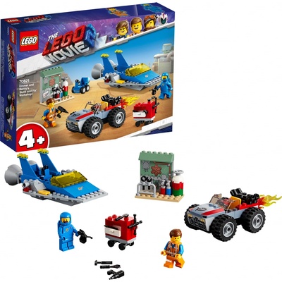 LEGO® Movie 2 70821 Emmetova a Bennyho dielňa „Postav a oprav“!