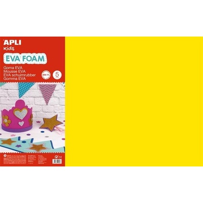Apli Pěnovka "Eva Sheets" žlutá 400 x 600 mm 12760