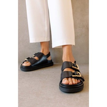 Alohas Кожени сандали Alohas Harper в черно с платформа S00275.25 (S00275.25)