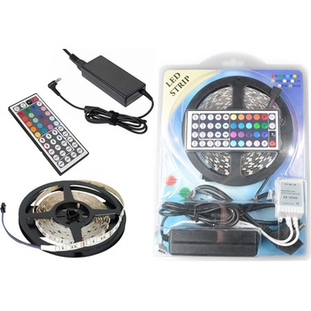 Aga LED pásek Bluetooth RGB 5m + ovladač + zdroj MR8001