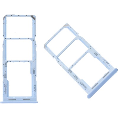 Držiak SIM karty a SD karty Samsung Galaxy A13, A135F, A137F Farba: Modrá